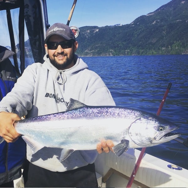 Salmon fishing Vancouver BC